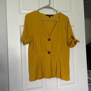 Yellow blouse